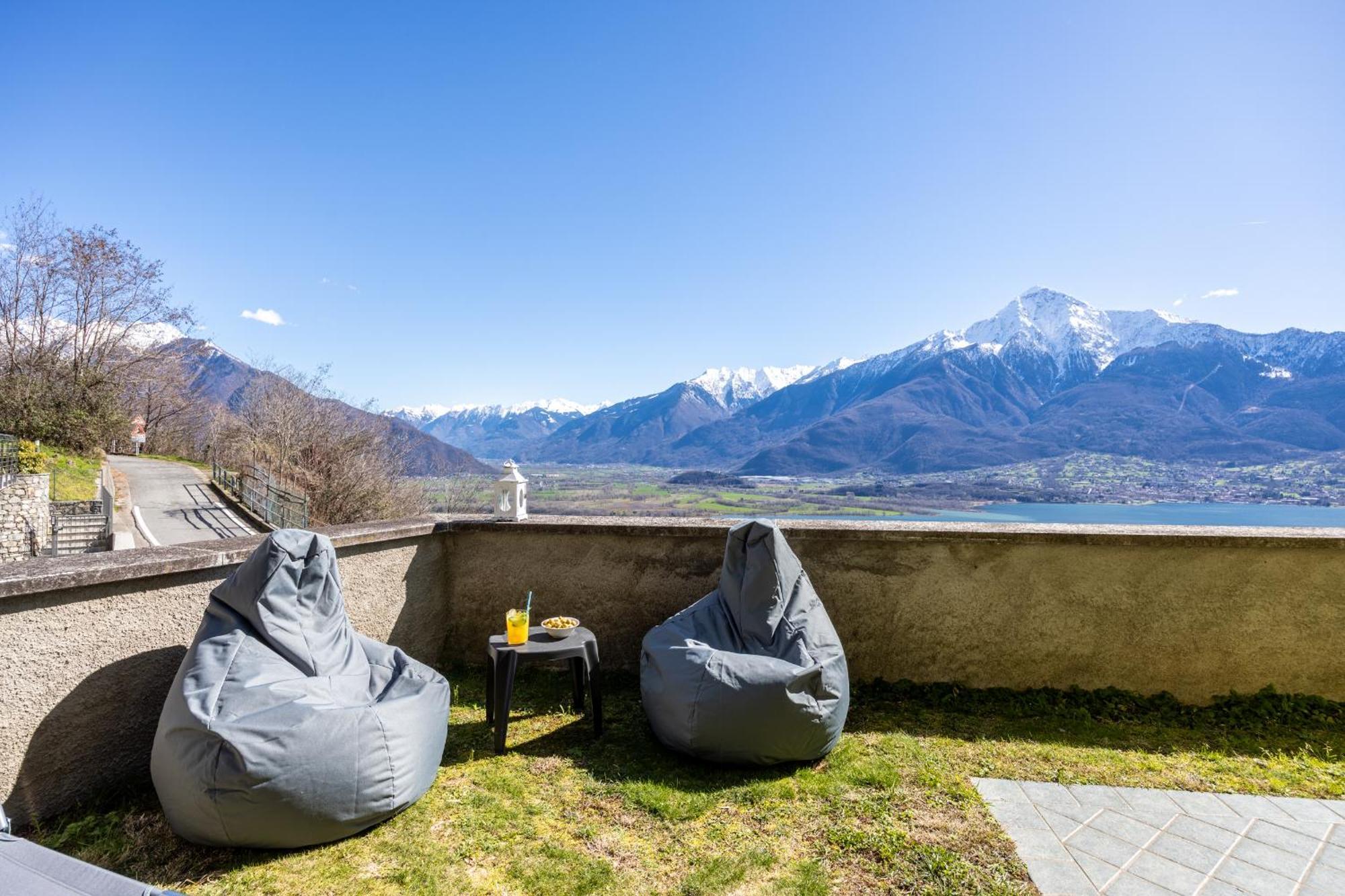 Lago Di Como - Luxury Panoramic Garden - Free Wifi Villa Gera Lario Exterior photo